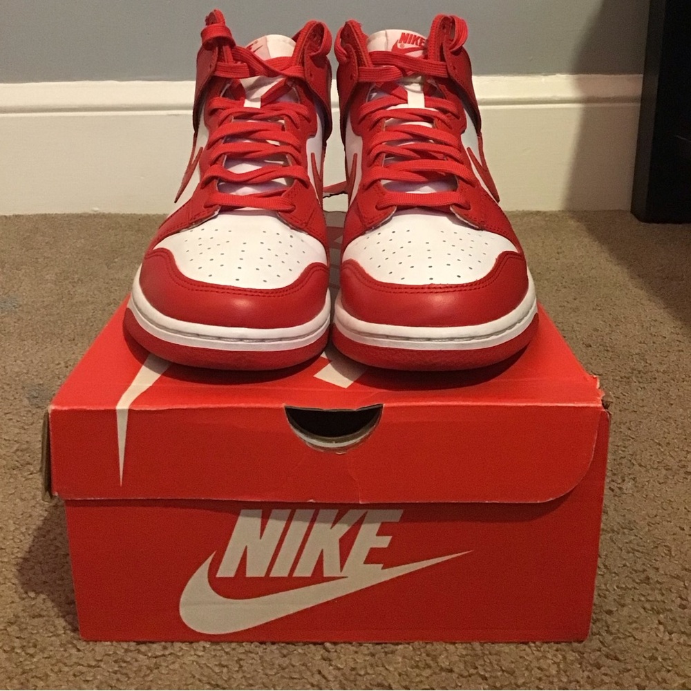 Nike Dunk High University Red